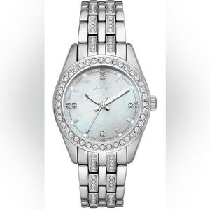 Silver Fossil Relic watch